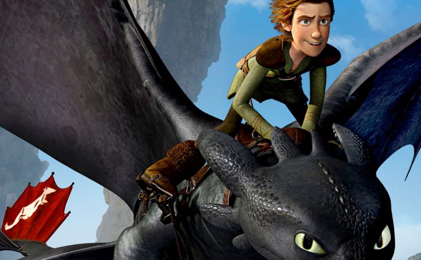 Poster for the movie "How to Train Your Dragon"