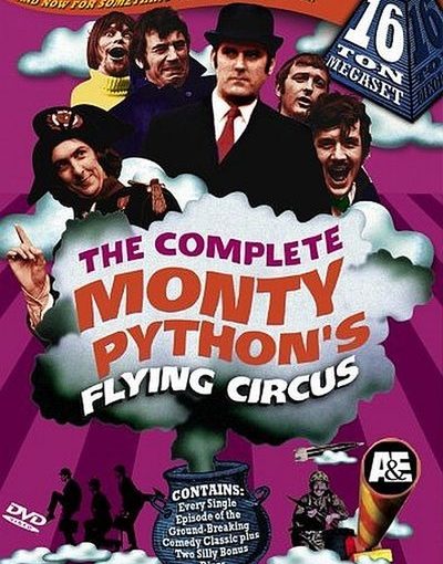 Poster for the movie "The Complete Monty Python's Flying Circus 16-Ton Megaset"