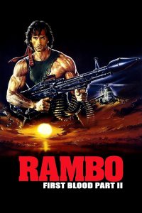 Poster for the movie "Rambo: First Blood Part II"