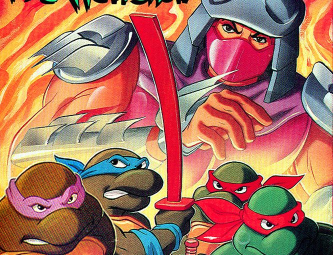 Poster for the movie "Teenage Mutant Ninja Turtles: Heroes in a Halfshell"