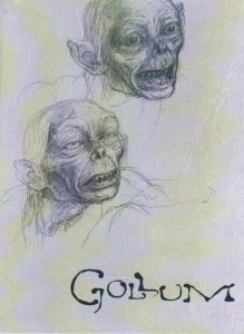 Poster for the movie "Creating Gollum"
