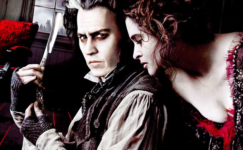 Poster for the movie "Sweeney Todd: The Demon Barber of Fleet Street"