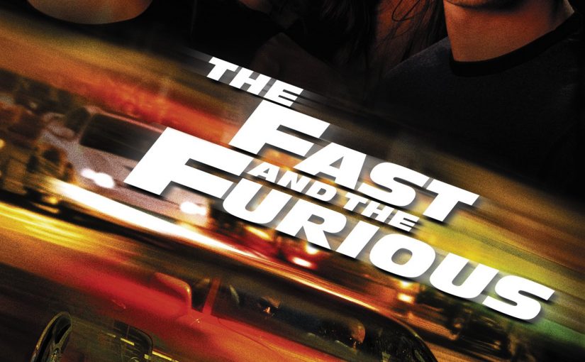 Poster for the movie "The Fast and the Furious"