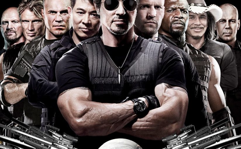 Poster for the movie "The Expendables"